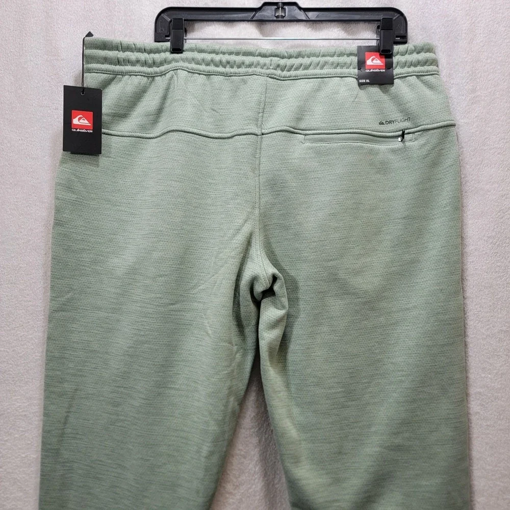 Quiksilver Dry Flight Fleece Clean Surf Joggers Sage Men XL / TG NWT $100